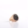 Picture of Captivating Black & White Diamond Pinky Ring