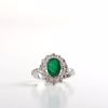 Picture of Brilliant Emerald Ring