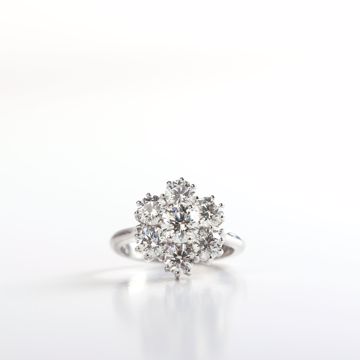 Picture of The Classy Flower Diamond Ring