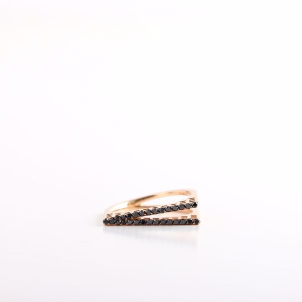 Picture of Attractive Black Diamond Ring