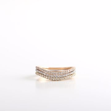 Picture of The Wave Diamond Rings