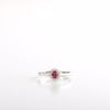 Picture of Simple Ruby & Diamond Ring