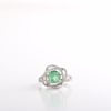 Picture of The Flower Emerald & Diamond Ring