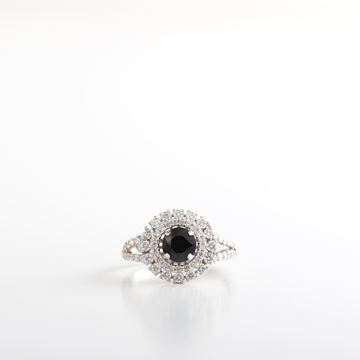 Picture of Elegant Sapphire & Diamond Ring