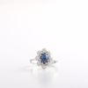 Picture of Majestic Sapphire & White Diamond Ring