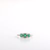 Picture of Attractive Emerald & Diamond Ring