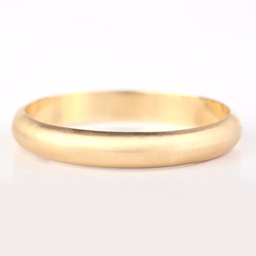 J.R.S. Gold Bangle Front View