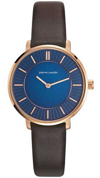 Brochant Rose Gold-Tone Ladies Leather Front View