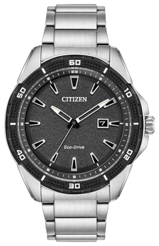 Action Required  Black Dial Front View