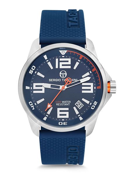Streamline Blue Strap&Dial Front View