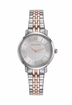 Ladies Silver&Rose Gold Dial Front View