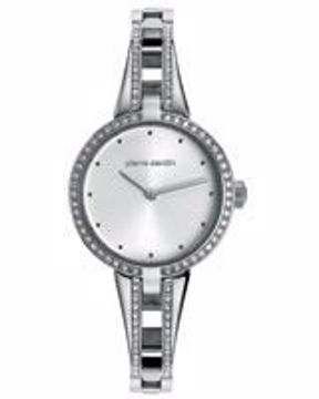 Ladies Stainless Steel With zircon Front View