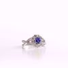 Picture of Amazing Blue Sapphire Diamond Ring