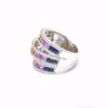 Picture of Marvellous Rainbow Sapphire & Diamond Ring