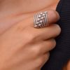 Picture of Shimmery Stacked Diamond Ring