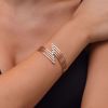 Picture of Pink Diamond Stacked Bangle