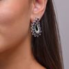 Picture of Magnificent Diamond & Sapphire Earrings
