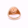 Picture of Amazing White Enameled Pinky Diamond Ring