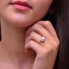 Picture of Classic Pearl Diamond Ring