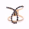 Picture of Stylish Black And White Diamond Ring