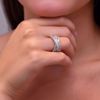 Picture of The Perfect Cross Diamond Alliance Ring