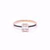 Picture of Lovely Emerald Cut Diamond Illusion Ring