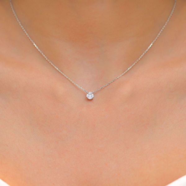 Picture of Timeless Illusion Diamond Necklace