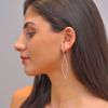 Picture of Geometrical Shape Diamond Earrings