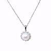 Picture of Attractive Pearl & Diamond Necklace