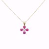 Picture of Ruby Cross Necklace