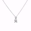 Picture of Simple Round white Diamond Necklace