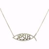 Picture of Diamond Jesus Necklace