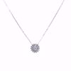 Picture of Lovely Diamond Flower Necklace