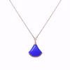 Picture of Cute Blue Enamel & Diamond Necklace