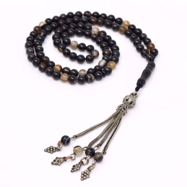 Picture of Black Akik Prayer Beads