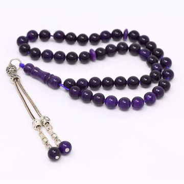 Picture of Agate Black Prayer Beads