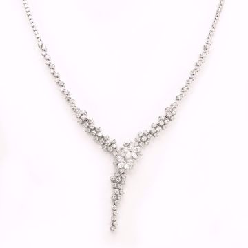 Picture of Impressive White Diamond Necklace