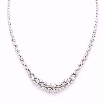 Picture of Gorgeous White Diamond Necklace