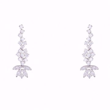 Picture of Timeless White Diamond Earrings