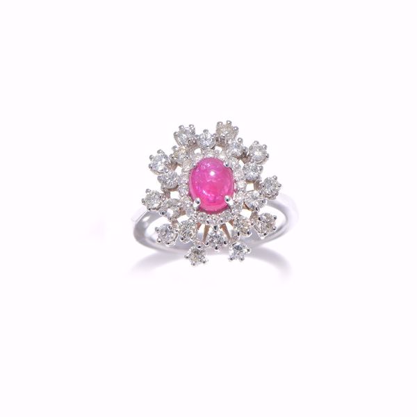 Picture of Sparkling Ruby & Diamond Ring