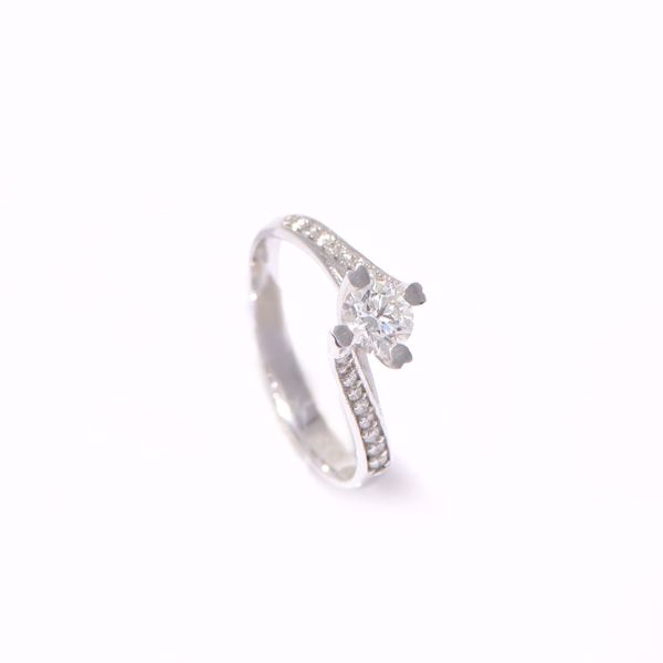 Picture of Classy Diamond Solitaire Ring