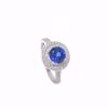 Picture of Classic Diamond & Sapphire Ring