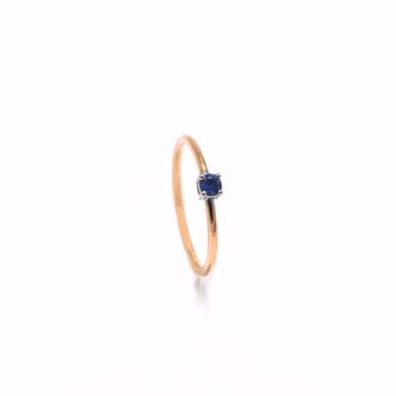 Picture of Simple Sapphire Ring