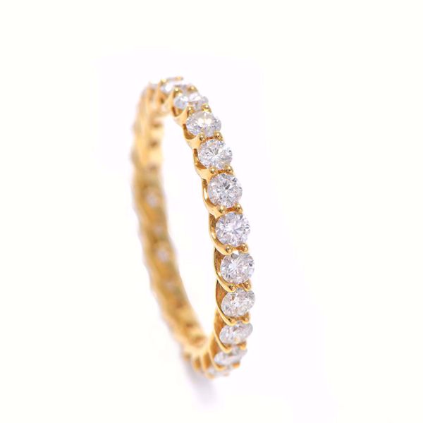 Picture of Gorgeous Yellow Gold & Diamond Alliance Ring
