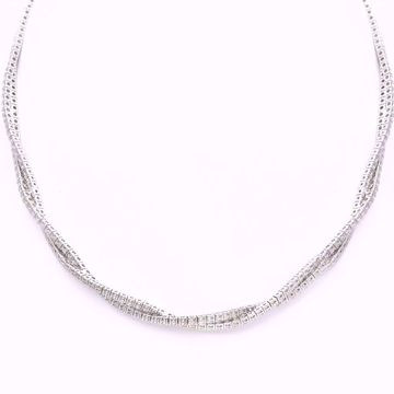 Picture of Shinny Braided Diamond Necklace
