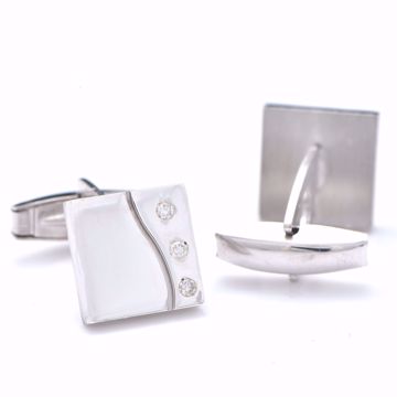 Picture of White Cufflinks