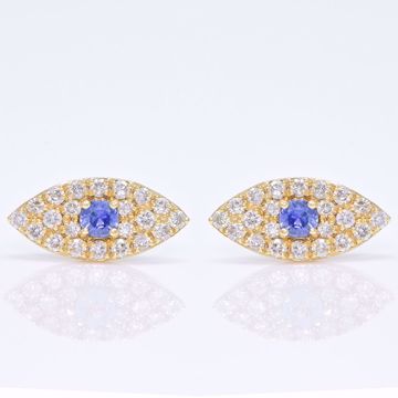 Picture of Eye Diamond Earrings