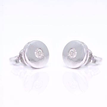 Picture of Tiny Diamond Earrings
