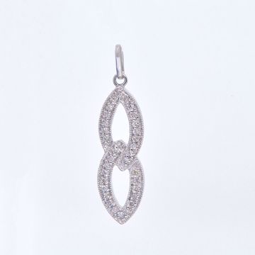 Picture of 8 Shape Diamond Necklace