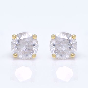 Picture of Diamond Stone Earrings